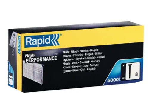 Rapid (40100537) No.8 Brad Nails 18Ga 50mm (Box 5000)