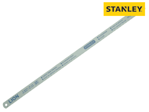 STANLEY (0-15-801) Flexible Hacksaw Blade 300mm (12in) Pack 5 Blades (18 24 & 32 TPI)