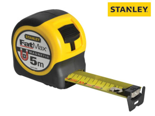 STANLEY (FMHT0-33864) FatMax Magnetic BladeArmor Tape 5m (Width 32mm) (Metric only)