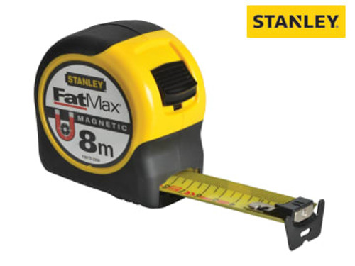 STANLEY (FMHT0-33868) FatMax Magnetic BladeArmor Tape 8m (Width 32mm) (Metric only)
