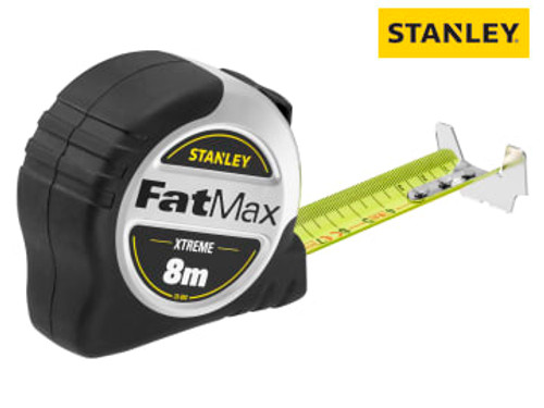 STANLEY (0-33-892) FatMax Pro Pocket Tape 8m (Width 32mm) (Metric only)