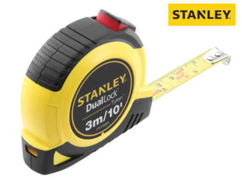 STANLEY (STHT36805-0) DualLock™ Tylon™ Pocket Tape 3m/10ft (Width 12mm)