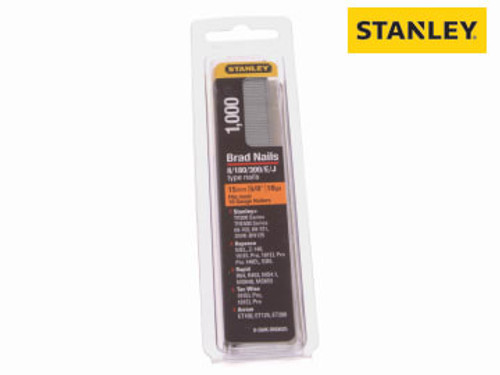 STANLEY (0-SWK-BN0625) SWKBN Brad Nail 15mm SWKBN062 (Pack 1000)