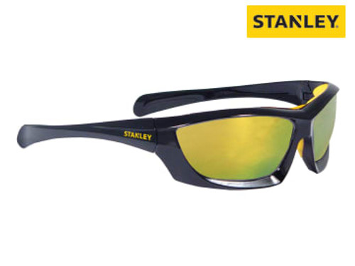 STANLEY (SY180-YD EU) SY180-YD Full Frame Protective Eyewear - Yellow Mirror
