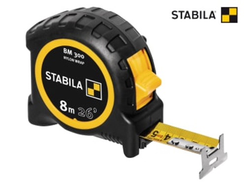 Stabila (19573) BM 300 Robust Pocket Tape 8m/26ft (Width 27mm)