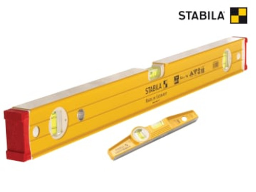 Stabila (16007) 96-2-120 Spirit Level & 81 S REM Level Pack