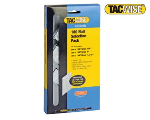 Tacwise (0205) 180 18 Gauge Nail Selection (Pack 4000)
