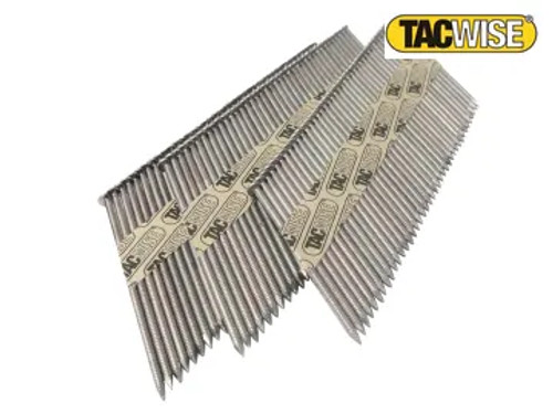 Tacwise (1122) 34° Extra Galvanised Framing Plain Shank Nails Type 3.1/90mm (2200)