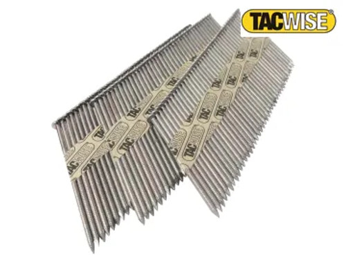 Tacwise (1124) 34° Extra Galvanised Framing Ring Shank Nails Type 2.8/50mm (3300)