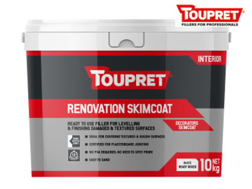 Toupret (TTEGALP10GB) Renovation Skimcoat 10kg