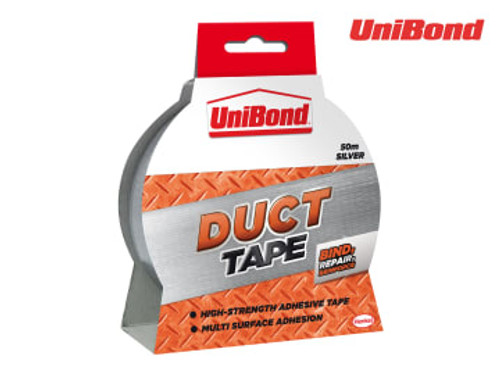 UniBond (2675777) DIY Duct Tape Silver 50mm x 50m