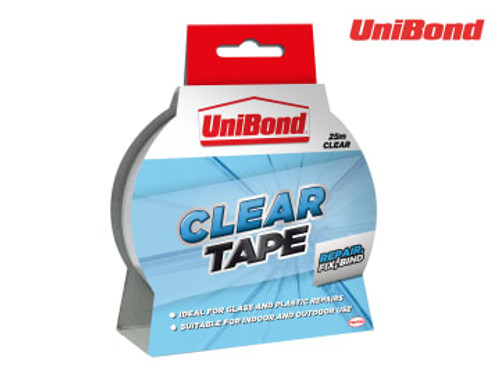UniBond (2675780) Transparent Repair Tape 50mm x 20m