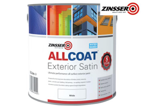 Zinsser (ZN7200002C1) AllCoat Exterior White 2.5 litre
