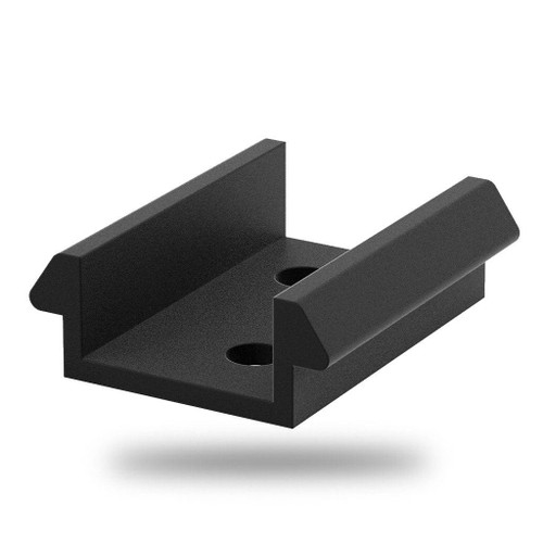 Birkdale Durapost Black 20mm Capping Rail Clip - Pack of 10 