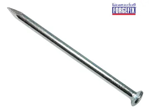 ForgeFix Don Quichotte Medium Gauge Masonry Nail - Zinc Galv -Box of 100