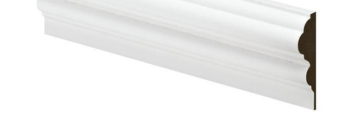 18mm x 64mm x 4.4m - White Primed MDF Dado Rail