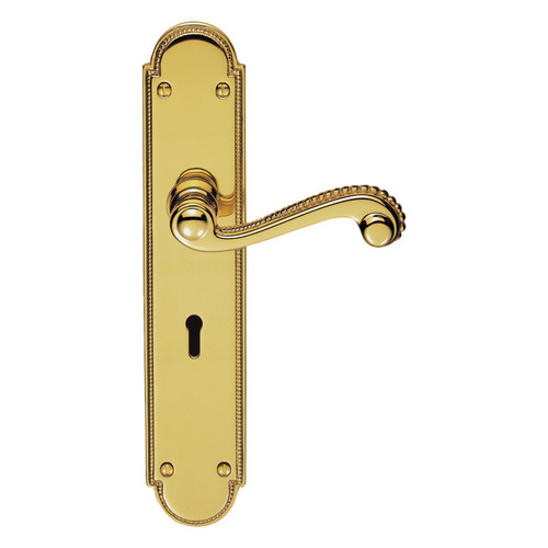 Carlisle Brass Chesham Lever on Long Lock Backplate