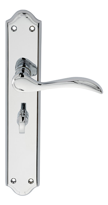 Carlisle Brass Madrid Lever on  Long WC Backplate