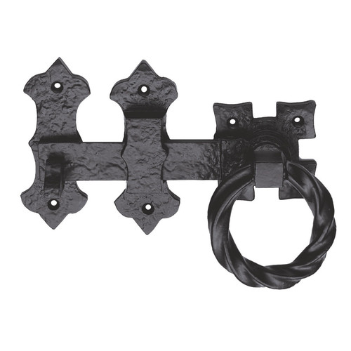 Carlisle Brass Ring Handle Gate Latch