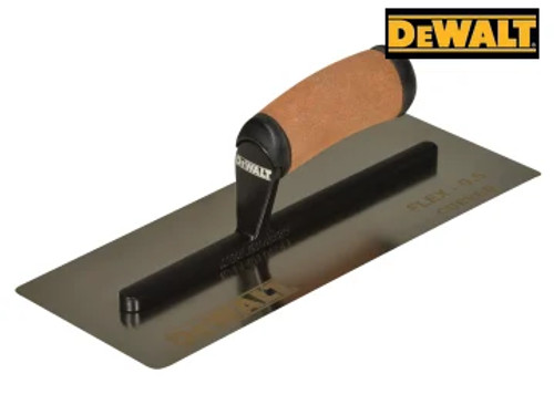 DeWALT Drywall Leather Handle 0.5mm FLEX Stainless Steel Curved Trowel