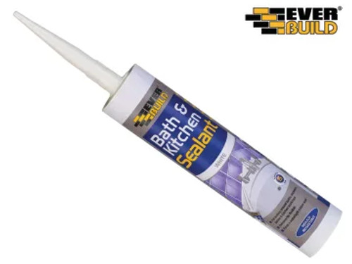 Everbuild Bath & Kitchen Sealant White 290ml