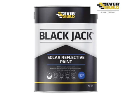 Everbuild Black Jack 907 Solar Reflective Paint 5 litre