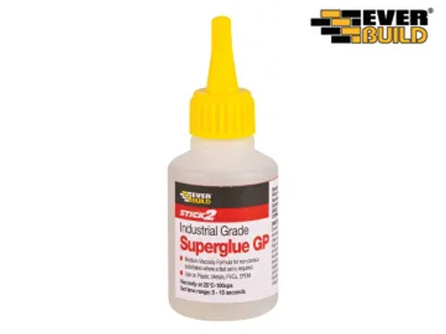 Everbuild Industrial Superglue General Purpose