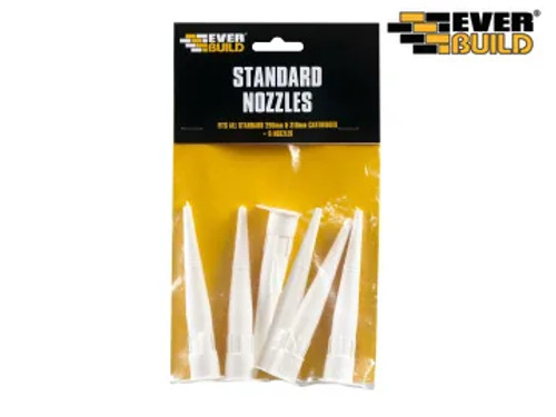 Everbuild Standard Nozzle Pack of 6