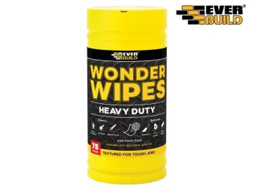 Everbuild Heavy-Duty Wonder Wipes (Tub 75)