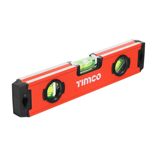 Timco 225mm Toolbox Spirit Level - Aluminium  (468152)