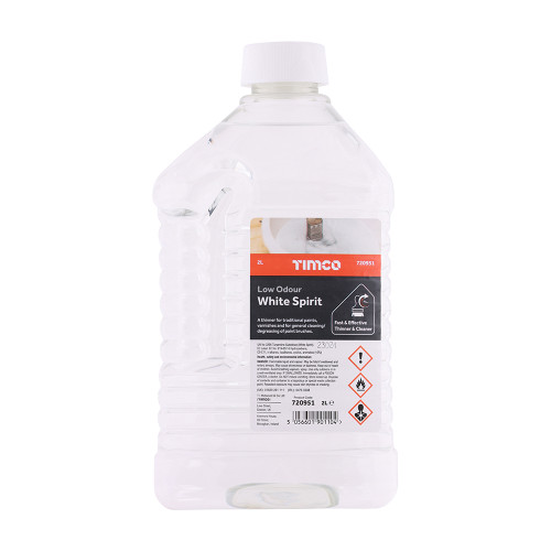 Timco 2L Low Odour White Spirit (720951)