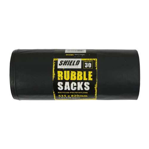 Timco 535 x 820mm Rubble Sacks - Light Duty (SRS30) - 30 Pieces Roll
