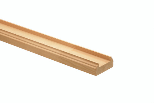 Richard Burbidge BR2400/32 - 32mm Hemlock Grooved Baserail 28 62 2400