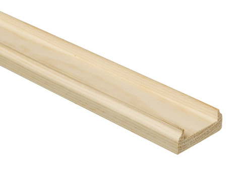 Richard Burbidge BR4200/32PS - 32mm Pine Grooved Baserail Prof 63 4200