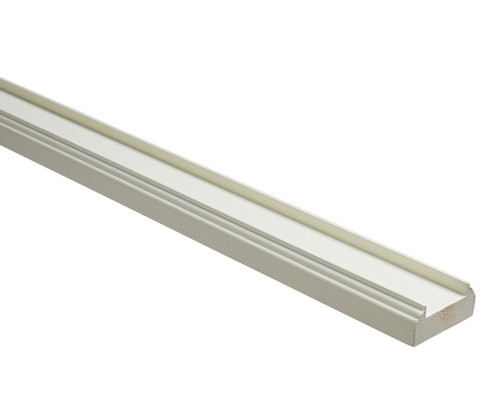 Richard Burbidge BR4200/41WS - 41mm White Primed Grooved Baserail Prof 28 62 4200