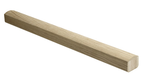 Richard Burbidge HRR4200GWO - White Oak Elements Glass Type Handrail 55 65 4200