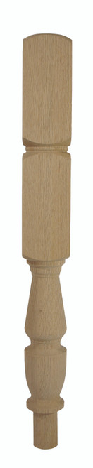 Richard Burbidge CWONT415/90 - White Oak Classic Newel Turn 710 90