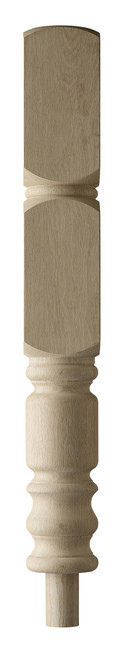 Richard Burbidge WOHCE500 - 115mm Heritage White Oak Eton Intermediate Newel co