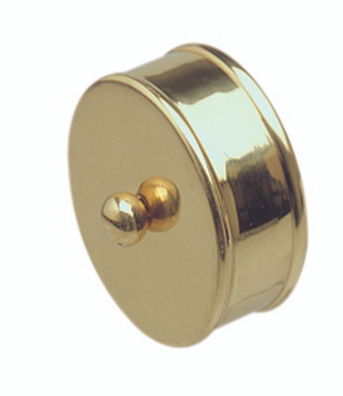 Richard Burbidge RHR02M - 1 Pk2 Brass Medium End Caps