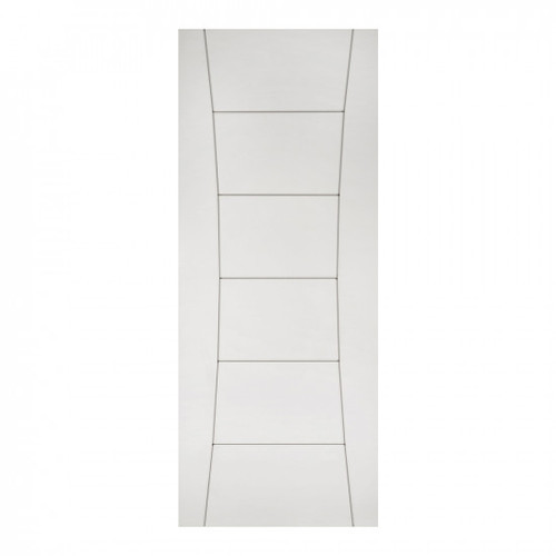 Deanta Pamplona White Primed Fire Door