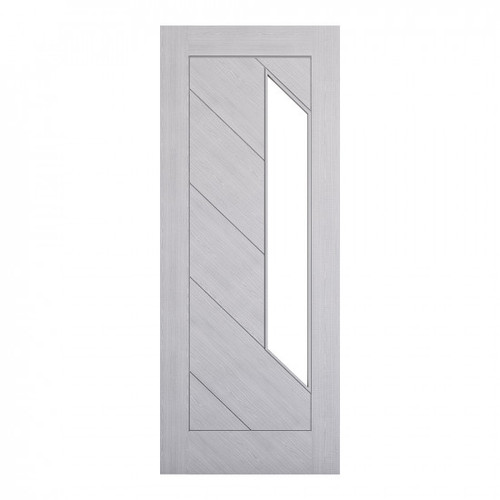 Deanta Torino Prefinished Light Grey Ash Glazed Fire Door