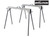 Evolution (005-0003) Metal Folding Sawhorse Stand (Twin Pack)