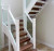 White Primed Handrail with 9mm Groove (For 8mm Glass)