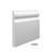 Torus - White Primed MDF Skirting & Architrave - 18mm x 168mm (7 inch) x 4.4m