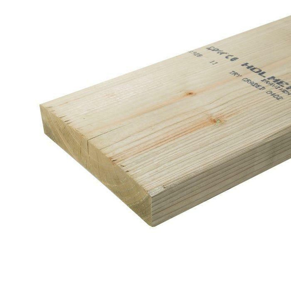 47mm x 225mm (9 x 2)  - Sawn Kiln Dried & Regularised C24 Graded Timber