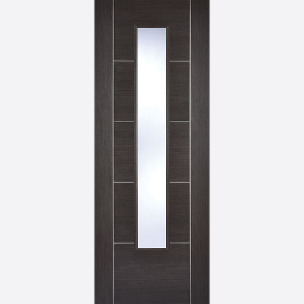 LPD Vancouver Laminated Glazed Dark Grey Laminated Doors