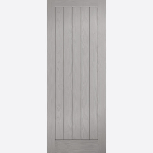 LPD Vertical 5P Pre-Finished Grey Doors