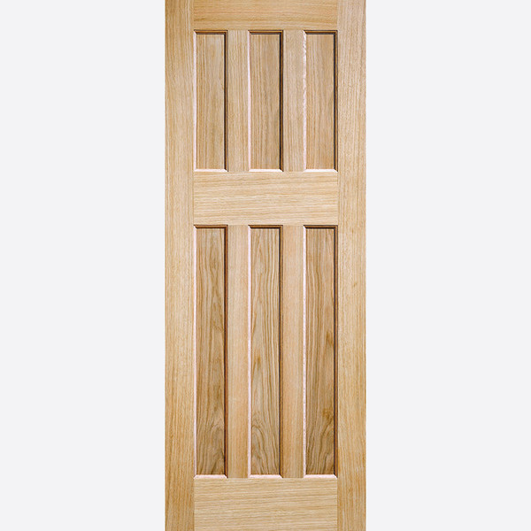 LPD DX 60s Unfinished Oak Doors