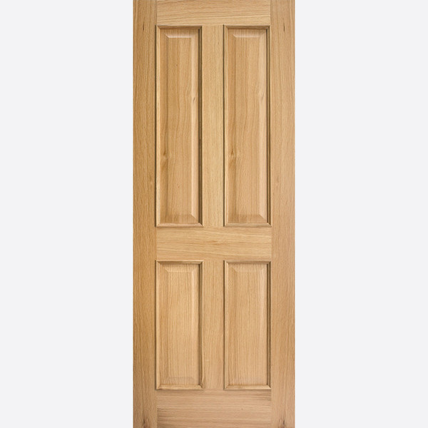 LPD Regency 4P RM2S Unfinished Oak Doors