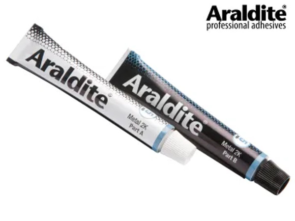 Araldite (ARL400010) Steel Epoxy 2 x 15ml Tubes